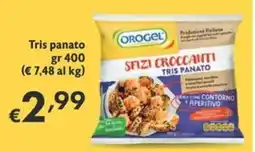 SuperW Sfizi croccanti tris panato Orogel offerta