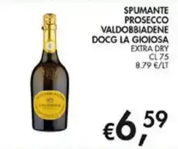 Superstore Coal Spumante Prosecco Valdobbiadene DOCG La Gioiosa offerta