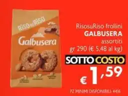 SuperW RisosuRiso frollini Galbusera offerta