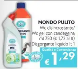 SuperW Mondo Pulito Wc disincrostante offerta