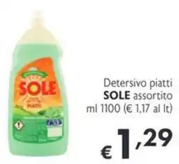 SuperW Detersivo piatti SOLE offerta