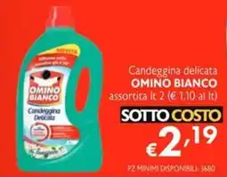 SuperW Candeggina delicata Omino Bianco offerta