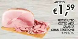 Superstore Coal Prosciutto cotto alta qualità gran tenerone offerta