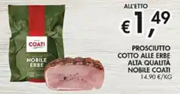 Superstore Coal Prosciutto cotto alle erbe Nobile Coati offerta