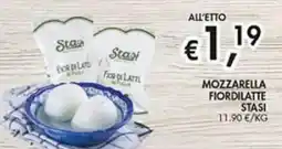 Superstore Coal Mozzarella fiordilatte Stasi offerta
