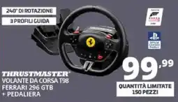 Comet Thrustmaster volante da corsa T98 Ferrari 296 GTB + pedaliera offerta