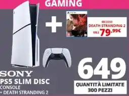 Comet Sony PS5 Slim Disc Console offerta