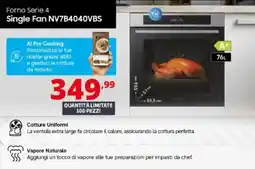Comet Forno Serie 4 Single Fan NV7B4040VBS offerta