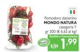 SuperW Pomodoro datterino MONDO NATURA offerta
