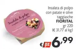 SuperW Insalata di polpo con patate e olive taggiasche Fiorital offerta