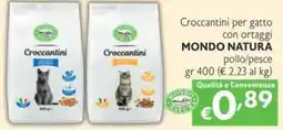SuperW Croccantini Mondo Natura offerta