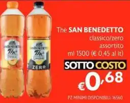 SuperW The San Benedetto classico/zero offerta