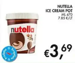 Superstore Coal Nutella ice cream pot offerta