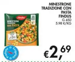 Superstore Coal Minestrone tradizione con pasta Findus offerta