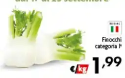 Spak Supermercati Finocchi categoria Iª offerta