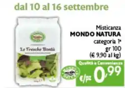 Spak Supermercati Misticanza MONDO NATURA offerta