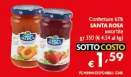 Spak Supermercati Confettura 65% Santa Rosa offerta