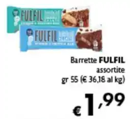 Spak Supermercati Barrette FULFIL offerta