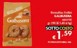 Spak Supermercati RisosoRiso frollini Galbusera offerta