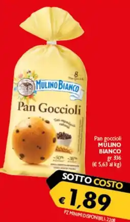Spak Supermercati Pan Goccioli Mulino Bianco offerta