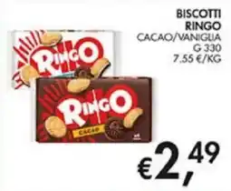 Superstore Coal Biscotti Ringo Cacao offerta