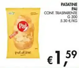Superstore Coal Patatine Pai offerta