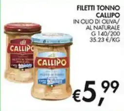 Superstore Coal Filetti tonno Callipo offerta