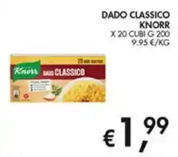Superstore Coal Dado classico Knorr offerta