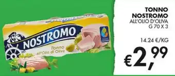 Superstore Coal Tonno Nostromo all'Olio di Oliva offerta