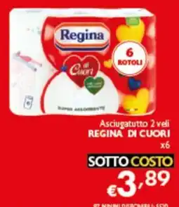 Spak Supermercati Asciugatutto 2 veli Regina di cuori offerta