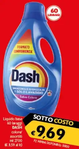 Spak Supermercati Liquido base DASH colore/assortiti offerta