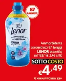Spak Supermercati Ammorbidente concentrato LENOR assortito offerta