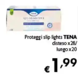 Spak Supermercati Proteggi slip lights TENA offerta