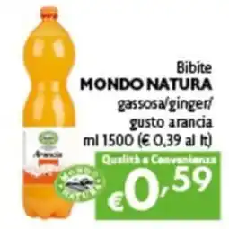 Spak Supermercati Bibite Mondo Natura offerta