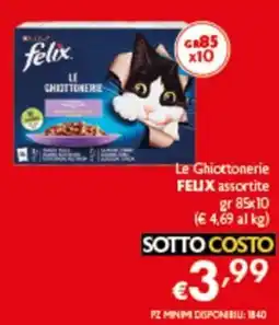 Spak Supermercati Le Ghiottonerie FELIX offerta