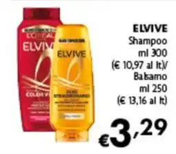 Spak Supermercati Elvive Shampoo offerta