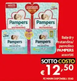 Spak Supermercati Babydry mutandina/pannolino Pampers offerta