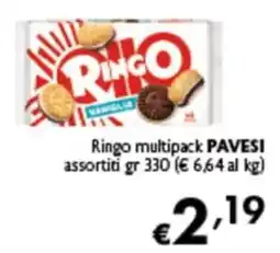 Spak Supermercati Ringo multipack PAVESI offerta