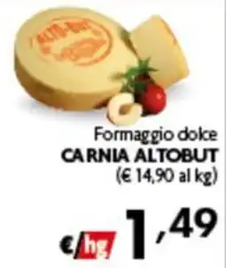 Spak Supermercati Formaggio dolce Carnia Altobut offerta