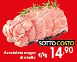 Spak Supermercati Arrotolato magro di vitello offerta