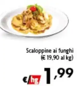 Spak Supermercati Scaloppine ai funghi offerta