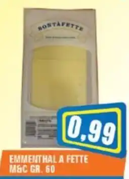 Punto Vigas Bontafette Emmenthal a fette offerta