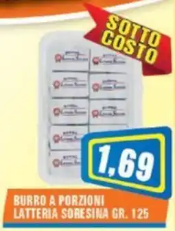 Punto Vigas Burro a porzioni Latteria Sore sina offerta