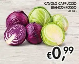 Superstore Coal Cavolo cappuccio bianco/rosso offerta