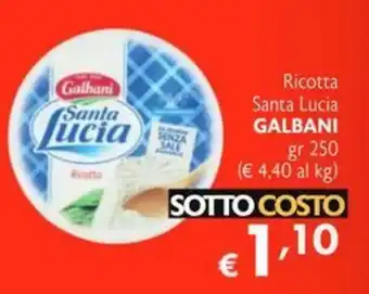 Ricotta Santa Lucia Galbani