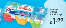 SuperW Fruttolo Nestlé offerta