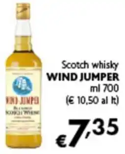 Spak Supermercati Scotch whisky Wind Jumper offerta