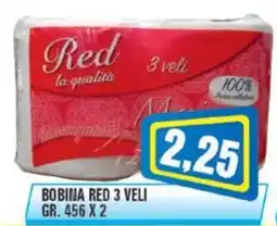Punto Vigas Bobina red 3 veli offerta