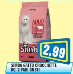 Punto Vigas Simba gatto crocchette offerta