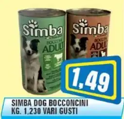 Punto Vigas Simba dog bocconcini offerta